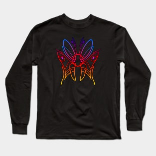 Celtic Tribal Butterfly Long Sleeve T-Shirt